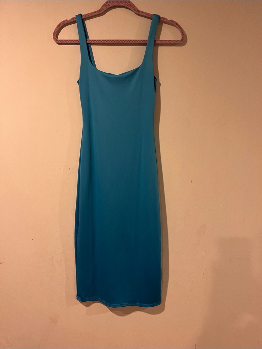 Sincerely Jules Teal Midi Slip Dress